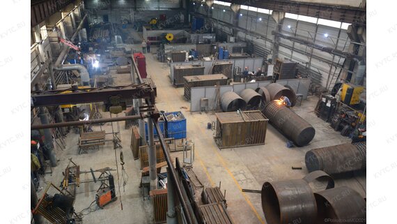 Производство дизельного парового котла 1200 кг